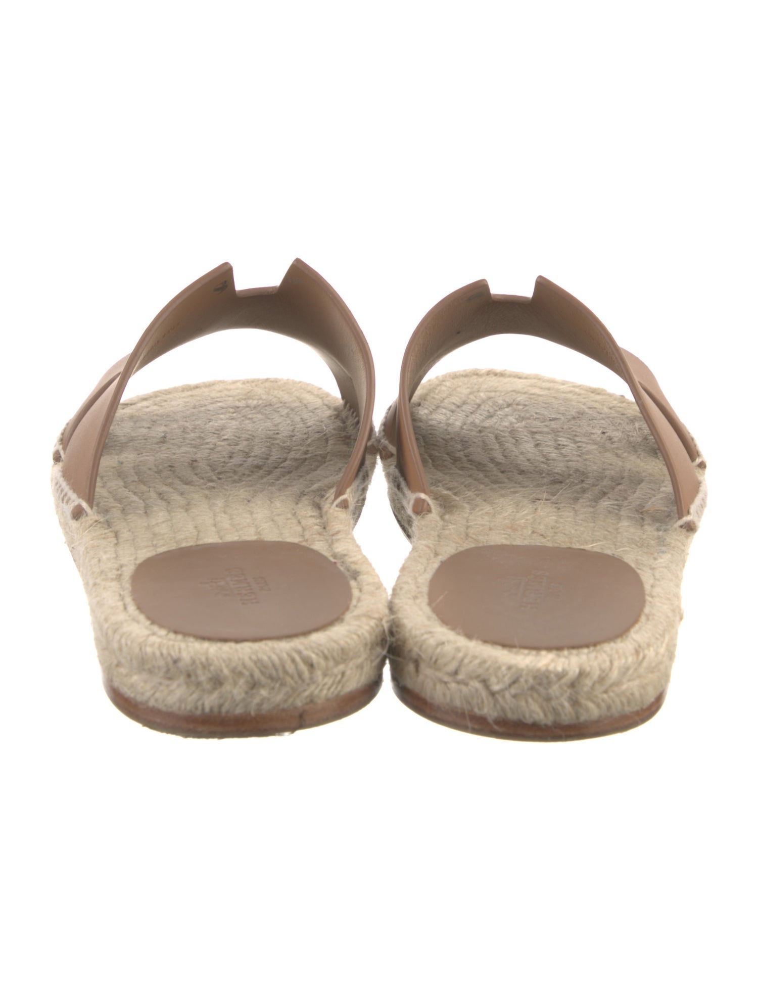 Hermès Antigua Leather Slides